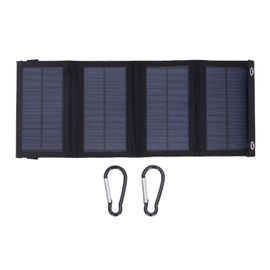 Kit de chargeur de panneau solaire pliable Portable 10W 5V,