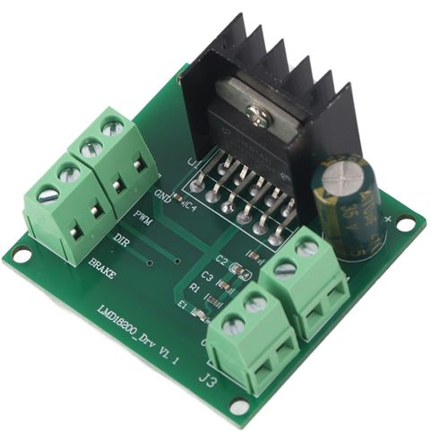Module d'entraînement de moteur à courant continu PWM, régulation de vitesse, carte de commande de pilote de moteur LMD18200T 4.5-5.5V