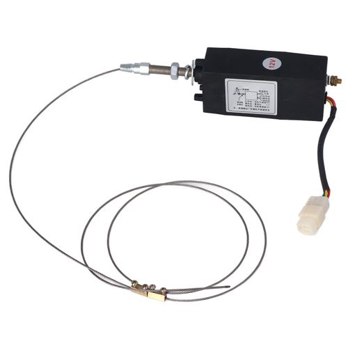 Électrovanne d'arrêt de moteur Diesel, groupe électrogène, interrupteur d'accélérateur électrique, contrôleur de vitesse, DC12V