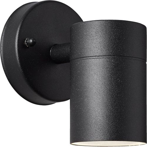 Lampe Murale D'extérieur Moderne Avec Couvercle En Verre Noir - Applique Murale D'extérieur - 12 X 9 X 11 Cm - Gu10 - . 20 W - Pour L'entrée De La Maison Ou L'abri De Jardin - En