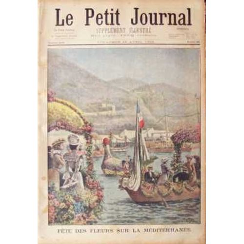 Petit Journal Supplement Illustre (Le) N° 595 Du 13/04/1902