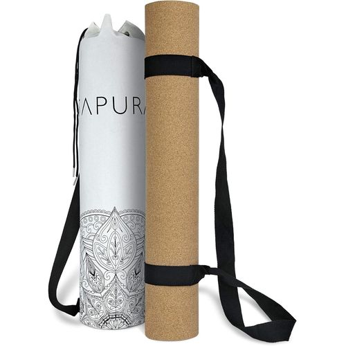 Tapis De Yoga En Caoutchouc Naturel 200 Cm ¿ Extra Long 2 M ¿ Tapis De Yoga Antidérapant ¿ Avec Sac De Yoga