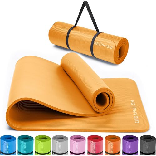 Yoga Mat - Tapis Yoga Antidérapant Avec Sangle De Tapis De Yoga Incluse - 183 Cm X 60 Cm X 8 Mm Tapis De Sport Fitness A La Maison Extra Épais.