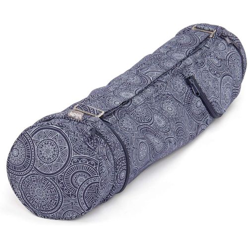 Asana Sac De Yoga En Coton Collection Maharaja | Pour Tapis Et Accessoires | Avec Poches Extérieures | 70 Cm | Mandala
