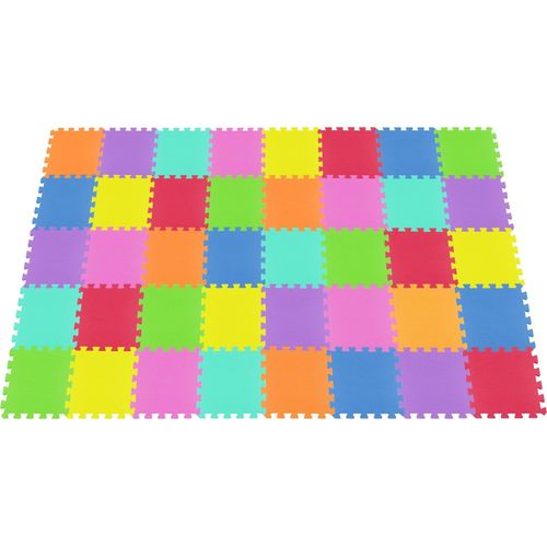 40 Dalles En Mousse De Sol Pour Enfant En Couleur Imbriqués Tapis D'activité Puzzle De Tapis