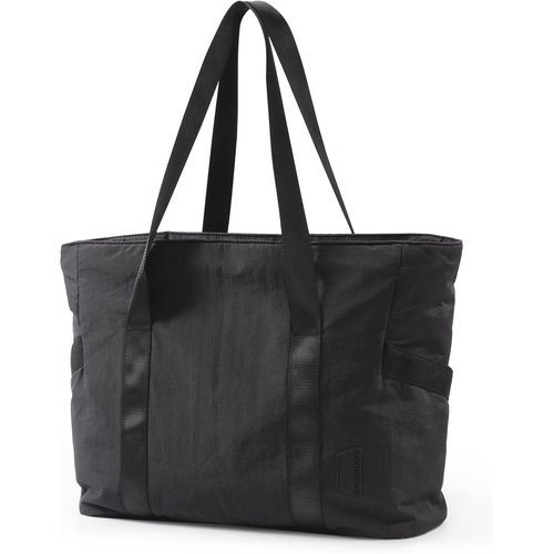 Sac À Main Femme Grand Capacité Multifonction Avec Poignée Renforcée Et Sangle Réglable Pour Tapis De Yoga - Idéal Pour Travail, École, Sport, Voyage