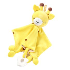 CONNOR Serviette douce et apaisante pour bebe, marionnette a main, jouet pour nourrisson de type 3, taille unique