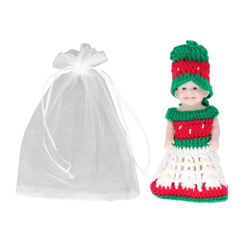 Connor Poupee Bebe Reborn Realiste De 15 Cm En Silicone, Nouveau-Ne Fille, Avec Pull, Cadeau D'anniversaire Pour Enfants