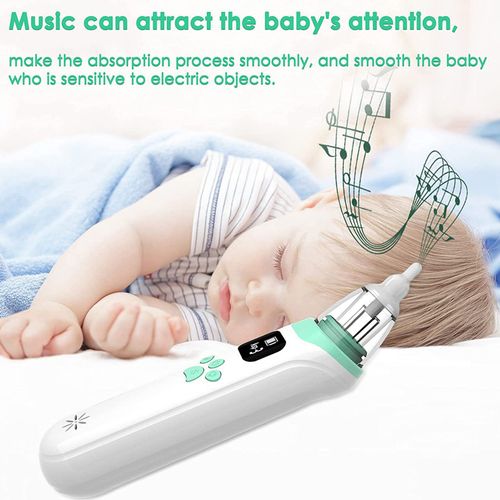 Connor Mouche-Bebe Electrique, 3 Niveaux D'aspiration, Embout En Silicone, Appareil De Soins Du Nez Pour Bebe (Anglais)