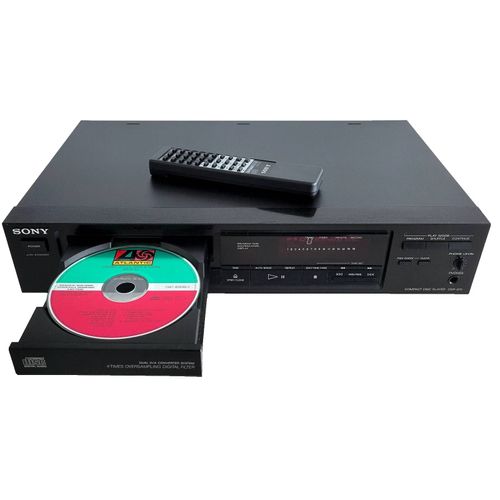 VINTAGE SONY CDP-270 - LECTEUR CD HIFI - TWIN DAC - 1990 - JAPAN - QUASI NEUF !