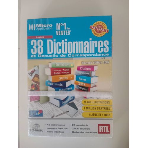 38 Dictionnaires Et Recueils De Correspondance