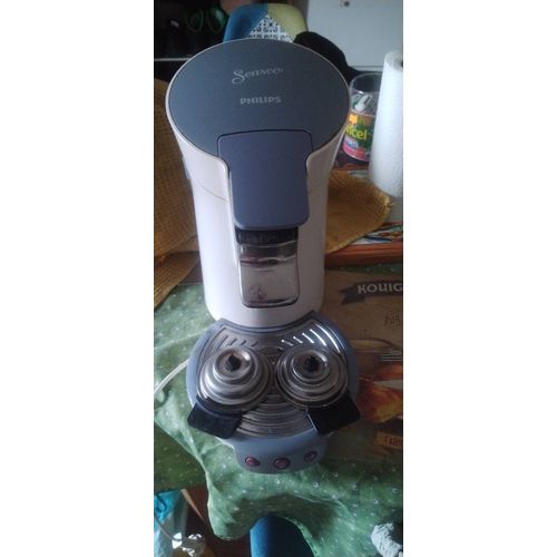 Cafetière Senseo blanche 2 support dosette
