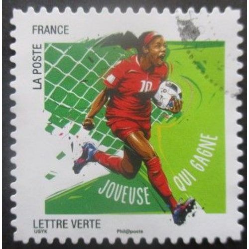 France Autoadhésif N°1287 Football Oblitéré