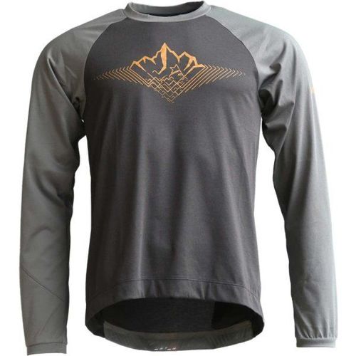 Zimtstern Pureflowz Shirt L/S Maillot De Cyclisme Taille S, Gris