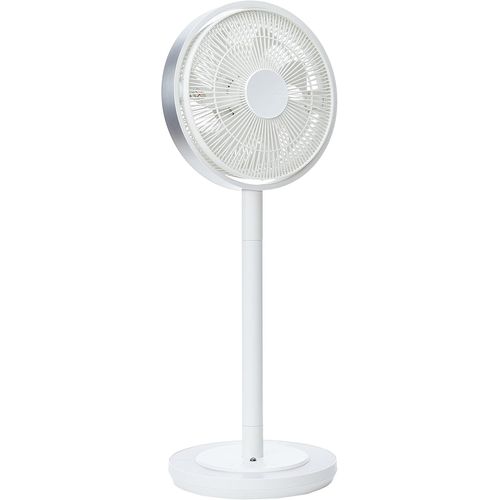 MONDODIGITALE-Family, Ventilateur De Sol, Ventilateur De Table, Extrêmement Silencieux (Max. 43 Db), 4 Vitesses, Oscillation Horizontale, Réglable En Hauteur, Compartiment Pour L'Huile Aromatique, Té