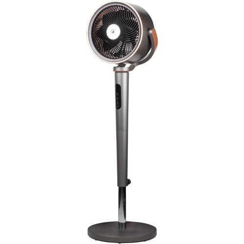 MONDODIGITALE-| Ar5Cir02 Lumia Puissant Circulateur D'Air Silencieux À 7 Pales, Oscillation 3D Automatique Avec Lumière Led, Ioniseur À Inclinaison Réglable Et Ventilateur De Sol Télécommandé À 12 Vi