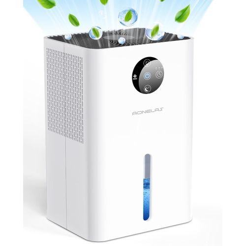 MONDODIGITALE-Déshumidificateur Électrique 1800 Ml, Déshumidificateur Portable, Déshumidificateur Électrique Ultra Silencieux