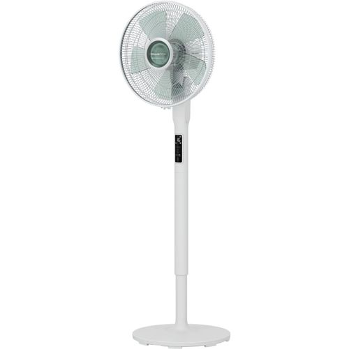 MONDODIGITALE-Turbo Silence Extreme +, Ventilateur À Pied Avec 16 Vitesses Et 3 Modes Automatiques, Ventilateur Silencieux Avec Technologie Effitech, Oscillation 120 Degrés, Hauteur Réglable, Vu5890
