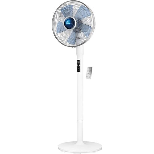 MONDODIGITALE-Turbo Silence Extrême+ Ventilateur Sur Pied, Silencieux, Puissant, 5 Vitesses, Avec Télécommande, Arrêt Automatique Vu5870F0