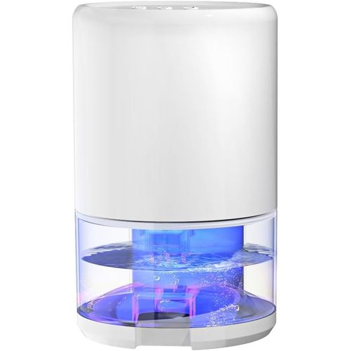 MONDODIGITALE-Deshumidificateur D Air, Electrique Déshumidificateurs Silencieux, Déshumidificateur De Pièce À Économie D'Énergie À Arrêt Automatique, Déshumidificateur De Sous-Sol (Blanc)