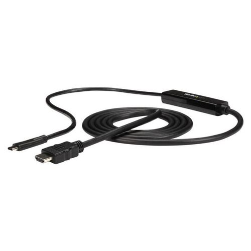 StarTech.com USB C vers HDMI - Câble adaptateur USB Type C vers HDMI de 1 m - Compatbile Thunderbolt 3 - Convertisseur USB C - 4K 30 Hz - Adaptateur vidéo externe - USB-C - HDMI - pour P/N:...