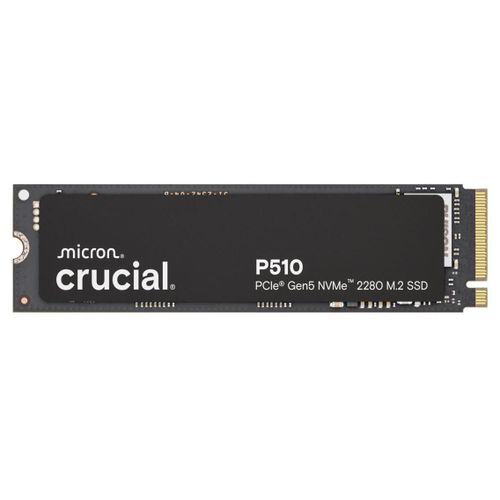 Crucial P510 - SSD - 2 To - interne - M.2 2280 - PCI Express 5.0 x4 (NVMe)