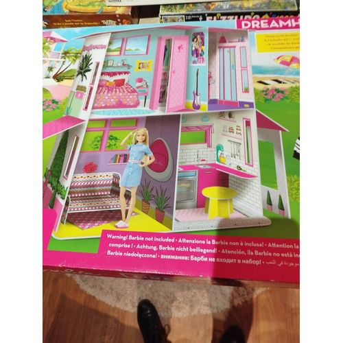 Villa de barbie en carton