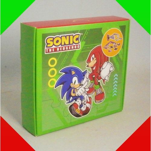 Série sonic the hedgehog - Puzzle Sonic et Knuckles - happy meal - mcdo 2024