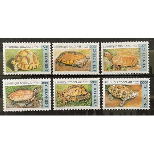 Lot De 6 Timbres Togo 1996 Y&T N° 1517 À 1522