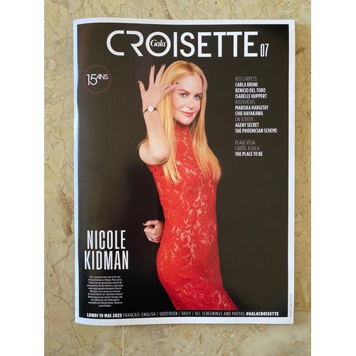 Gala Croisette N°7 Du 19 Mai 2025 - Nicole Kidman - Isabelle Huppert - Carla Bruni - Festival De Cannes 2025 -