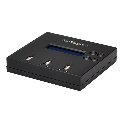 StarTech.com Duplicateur autonome de clés USB 1:2 - USB 2.0 - Copieur de lecteur flash USB 1 vers 2 avec fonction d'effacement - Duplicateur USB - 2 Baies - pour P/N: SVA5H2NEUA