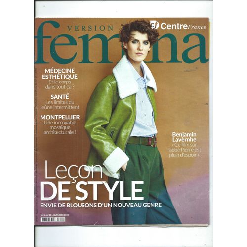 Version Fémina Centre France 06/11/2023 Benjamin Lavernhe, Frédéric Lopez, Chihiro Sur Le Divan, Juliette Binoche Et Benoit Magimel, Isabelle Adjani