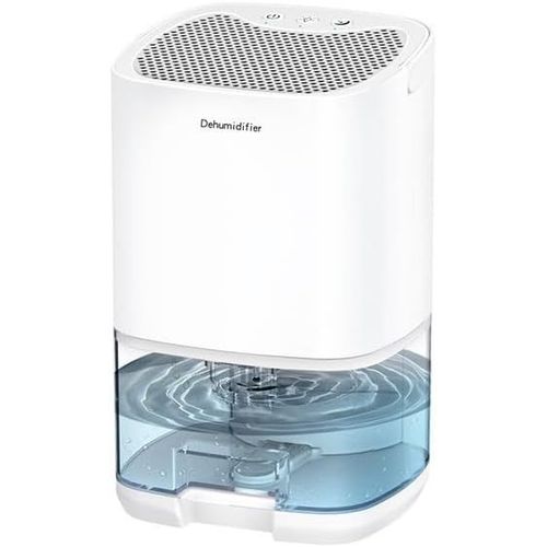 MONDODIGITALE-Déshumidificateur Électrique 1000 Ml-Déshumidificateur Silencieux Avec 7 Couleurs Led-Arrêt Automatique Pour Salle De Bain, Chambre À Coucher