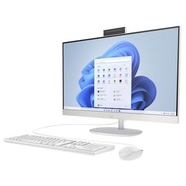HP 27-cr0020nf - 27" Ryzen 5 7520U 2.8 GHz 16 Go RAM 512 Go Blanc AZERTY