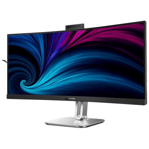 Philips 34B2U6603CH - 6000 Series - écran LED - incurvé - 34" - 3440 x 1440 WQHD @ 120 Hz - VA - 550 cd/m² - 4000:1 - DisplayHDR 400 - 4 ms - Thunderbolt 4, 2xHDMI, DisplayPort - haut-parleurs -...