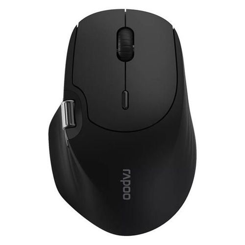 Rapoo MT560 - Souris - optique - 9 boutons - sans fil - 2.4 GHz, Bluetooth 5.0, Bluetooth 4.0 - noir