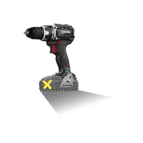 PARKSIDE PERFORMANCE Perceuse-visseuse sans fil PABSP 20 Li C4, 20 V