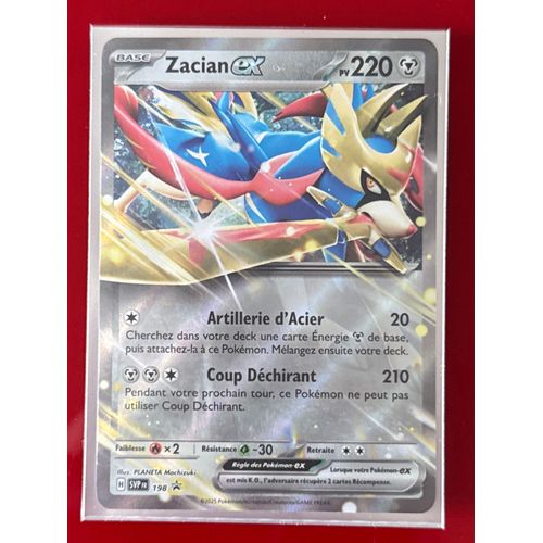 Zacian Ex Promo Svpfr 198