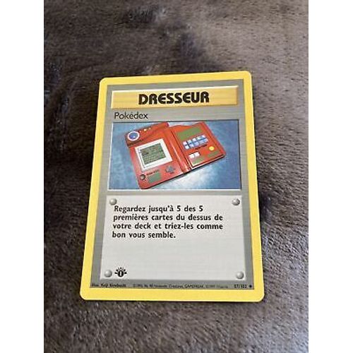 Pokédex 1ère Édition - Set De Base - 87/102 - Carte Pokémon Française