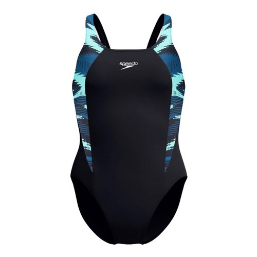 Maillot De Bain 1 Pièce Speedo Eco+ H-Boom Splice Muscleb Noir 40