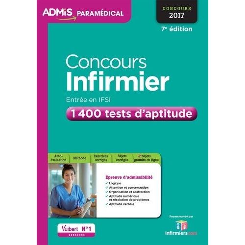 Concours Infirmier - 1400 Tests D'aptitude