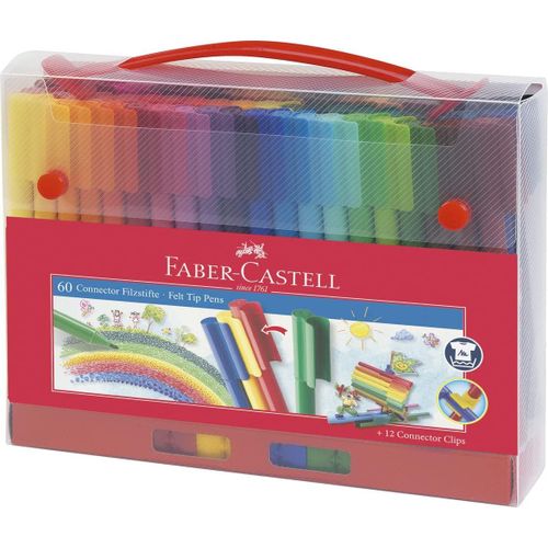 Lot de 60 Stylos Connecteur Feutre de Coloriage