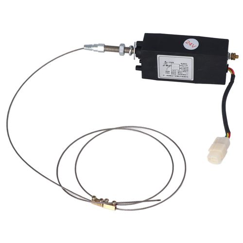 Électrovanne d'arrêt de moteur Diesel, groupe électrogène, interrupteur d'accélérateur électrique, contrôleur de vitesse, DC24V
