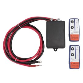 Relais de treuil électrique 250A 12V avec 2 télécommandes, boîte de commande de treuil, relais pour véhicules de grue de tracteur ATV