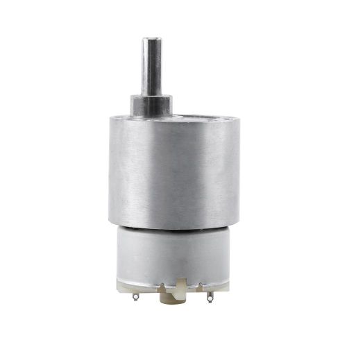 Moteur électrique de boîte de vitesse de couple élevé de cc 12V de 37mm moteur de réduction de 3.5/15/30/70RPM