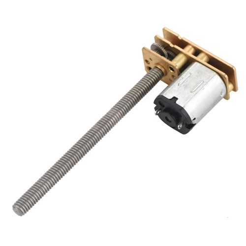 1024GA20 DC 6 V/12 V Filetage Flip N20 Moteur à engrenages M4 x 55 mm Arbre (6 V 60 tr/min)