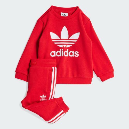 Ensemble Haut Ras-Du-Cou Enfants Adidas Originals Jsn73 - 3-6 Mois