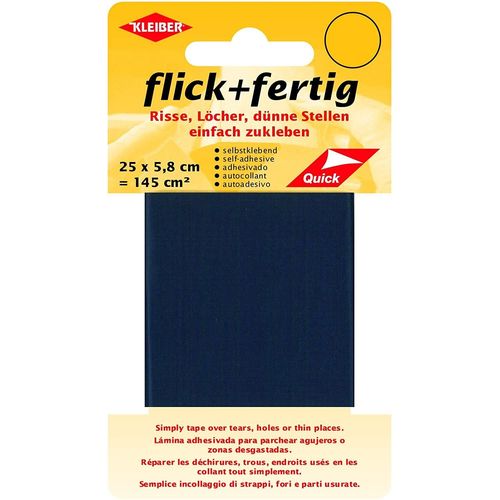 Kleiber Set De Réparation Flick + Fertig, Bleu Foncé