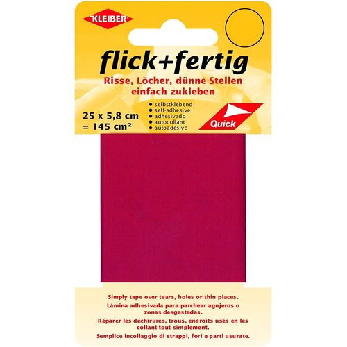 Kleiber Set De Réparation Flick + Fertig, Rouge Clair