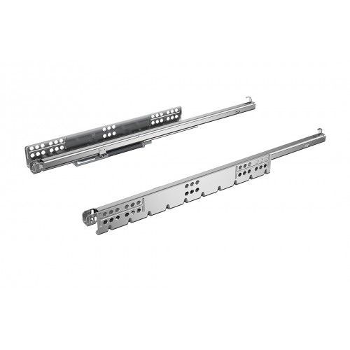Coulisses Quadro 25 2D Silent System 450 mm - sortie partielle HETTICH